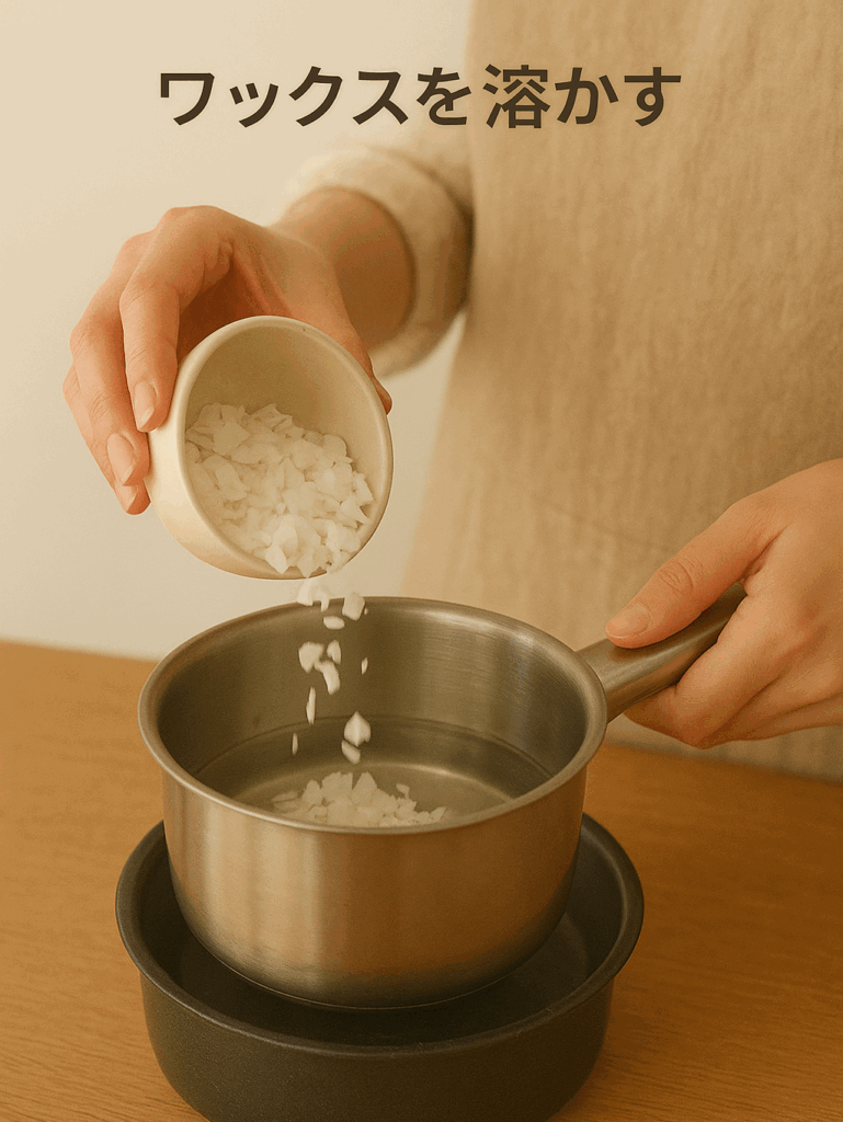 キャンドル手順1